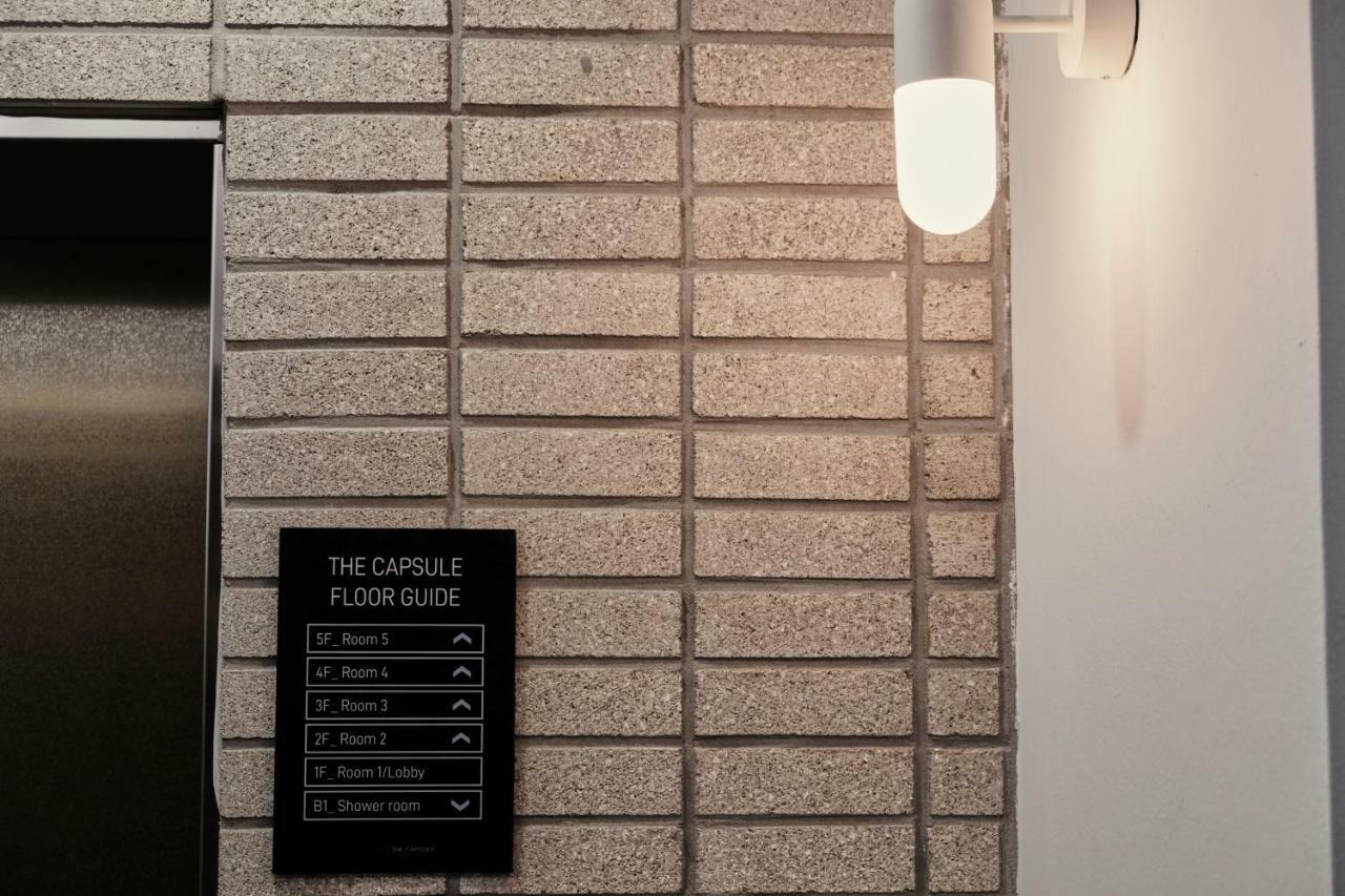 The Capsule Myeongdong Vandrehjem Seoul Eksteriør billede